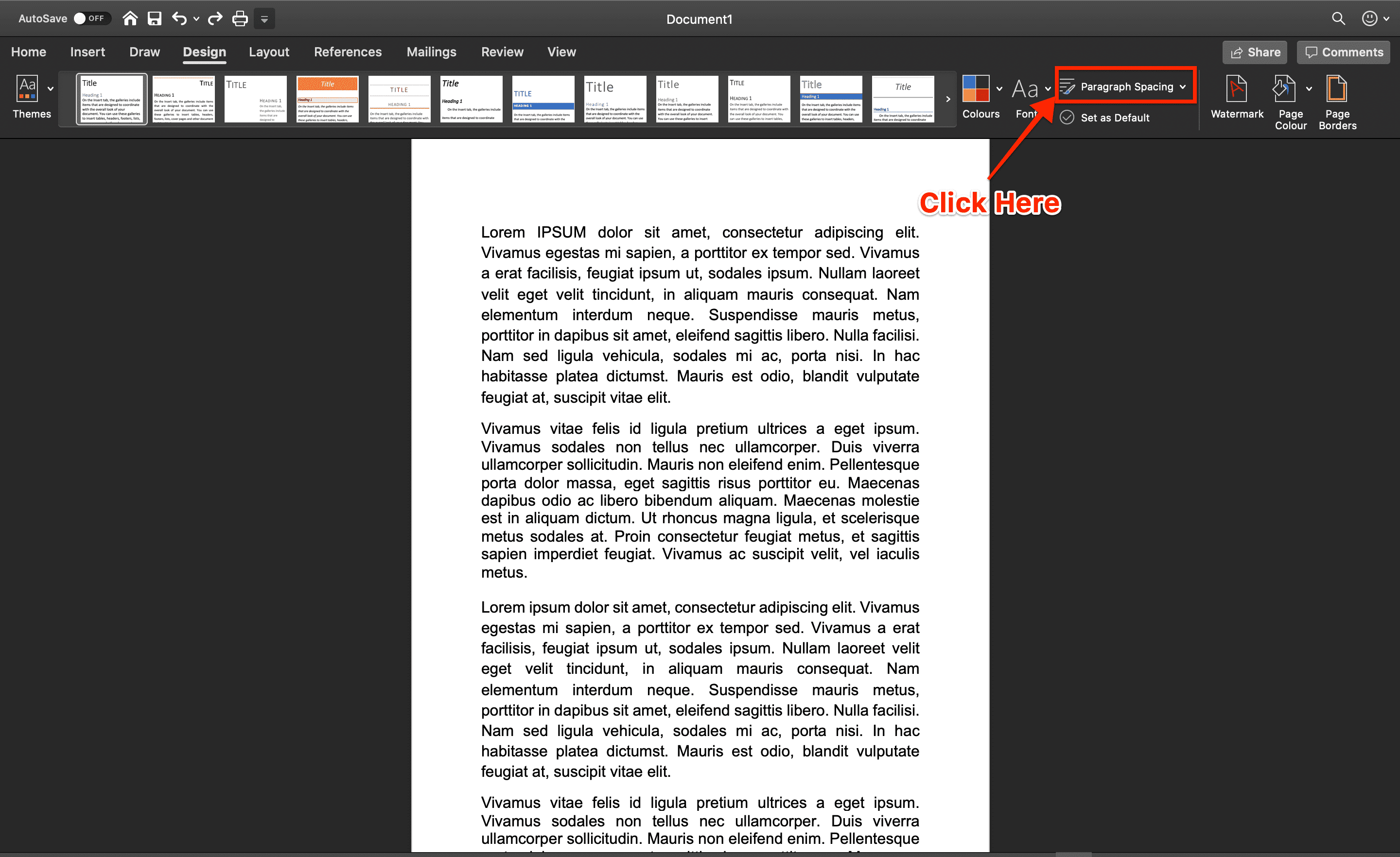 How To Add Paragraph Spacing In Word