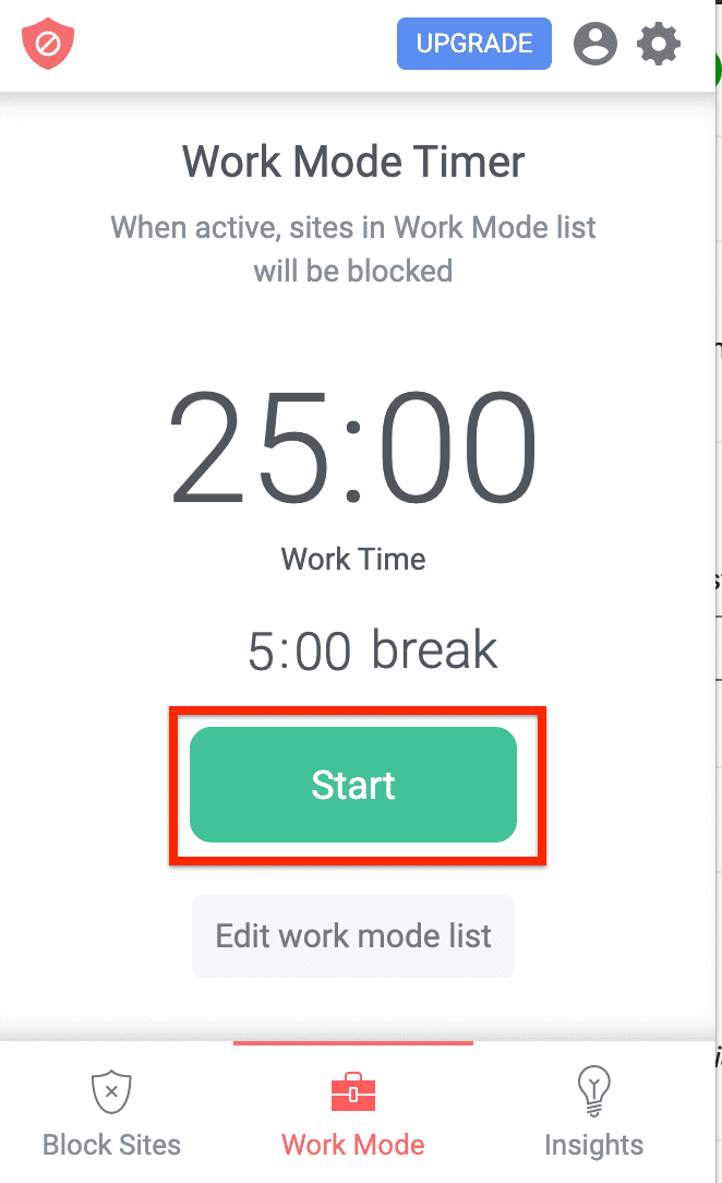 chrome extension to block website