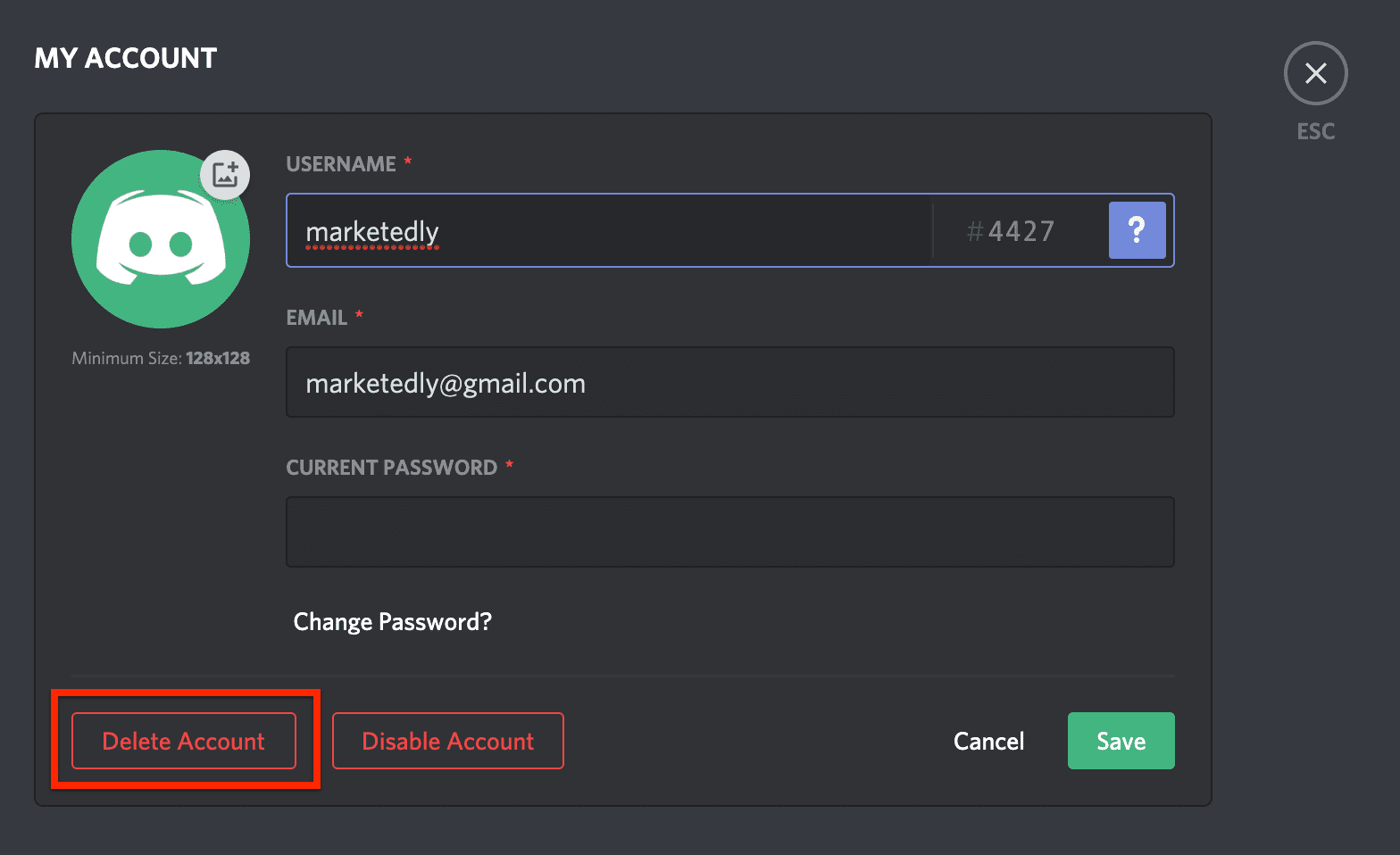 How to Delete a Discord Account - Complete Guide - Marketedly