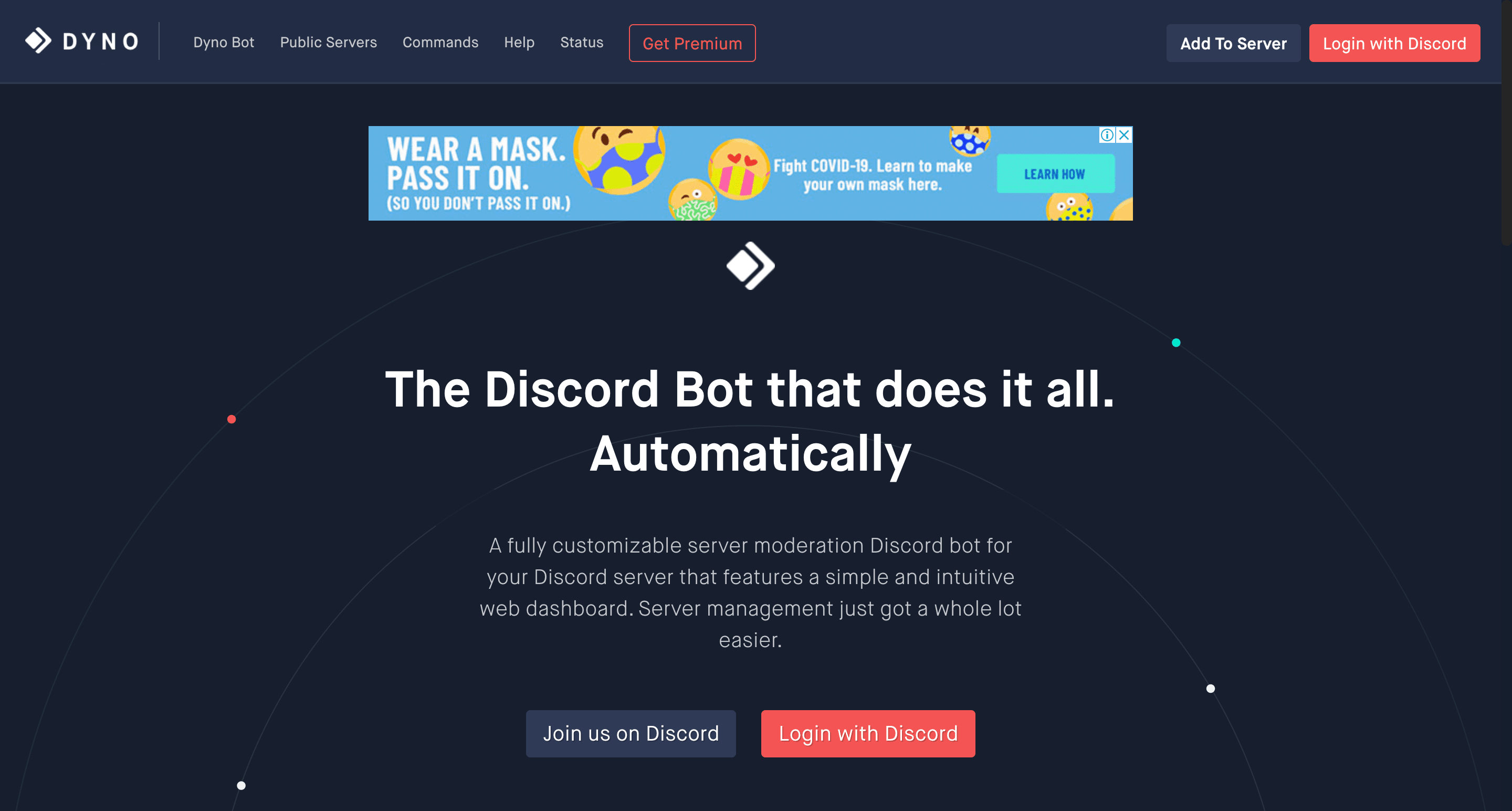 dynobot discord retrieve messages bot