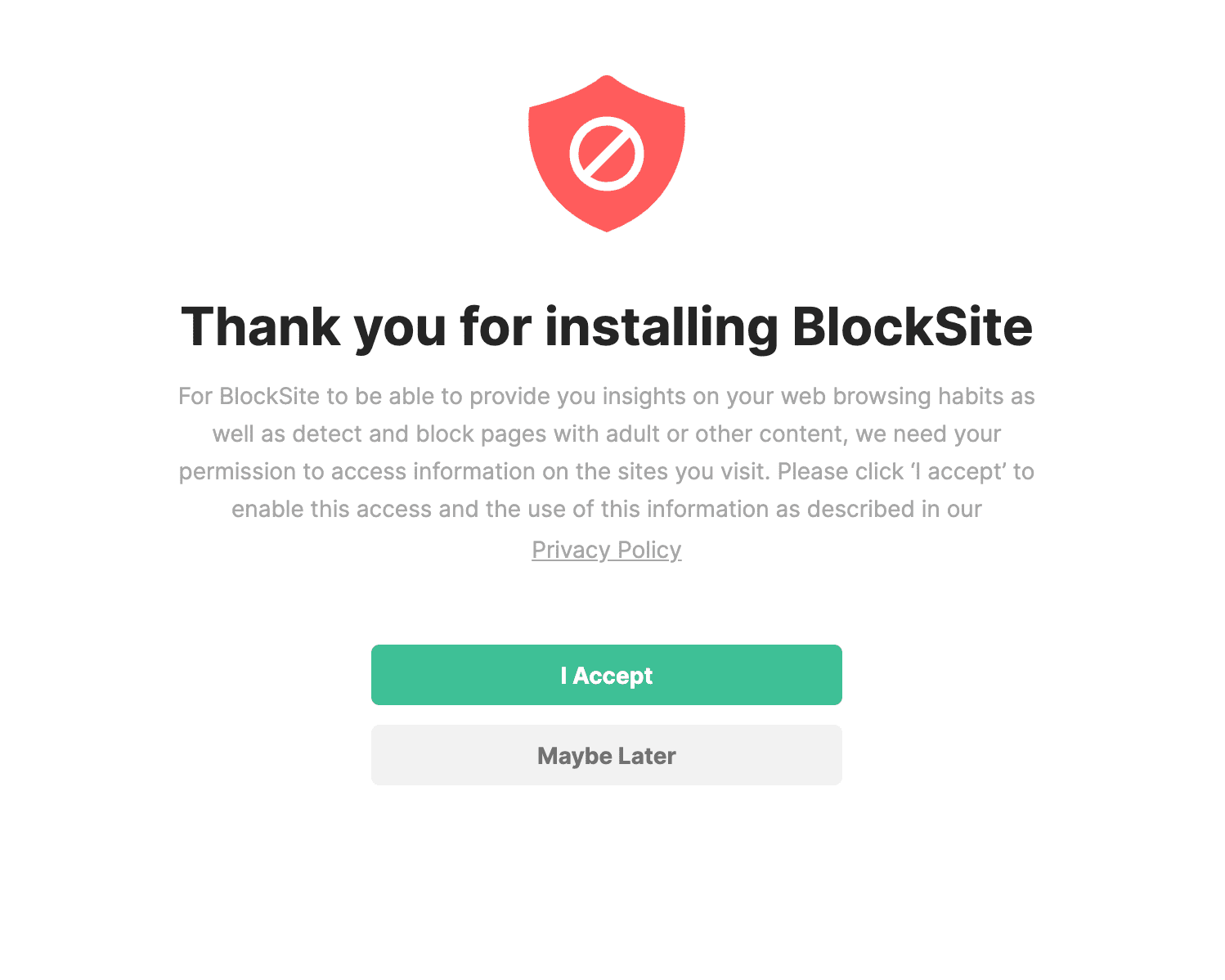 install blocksite to block websites