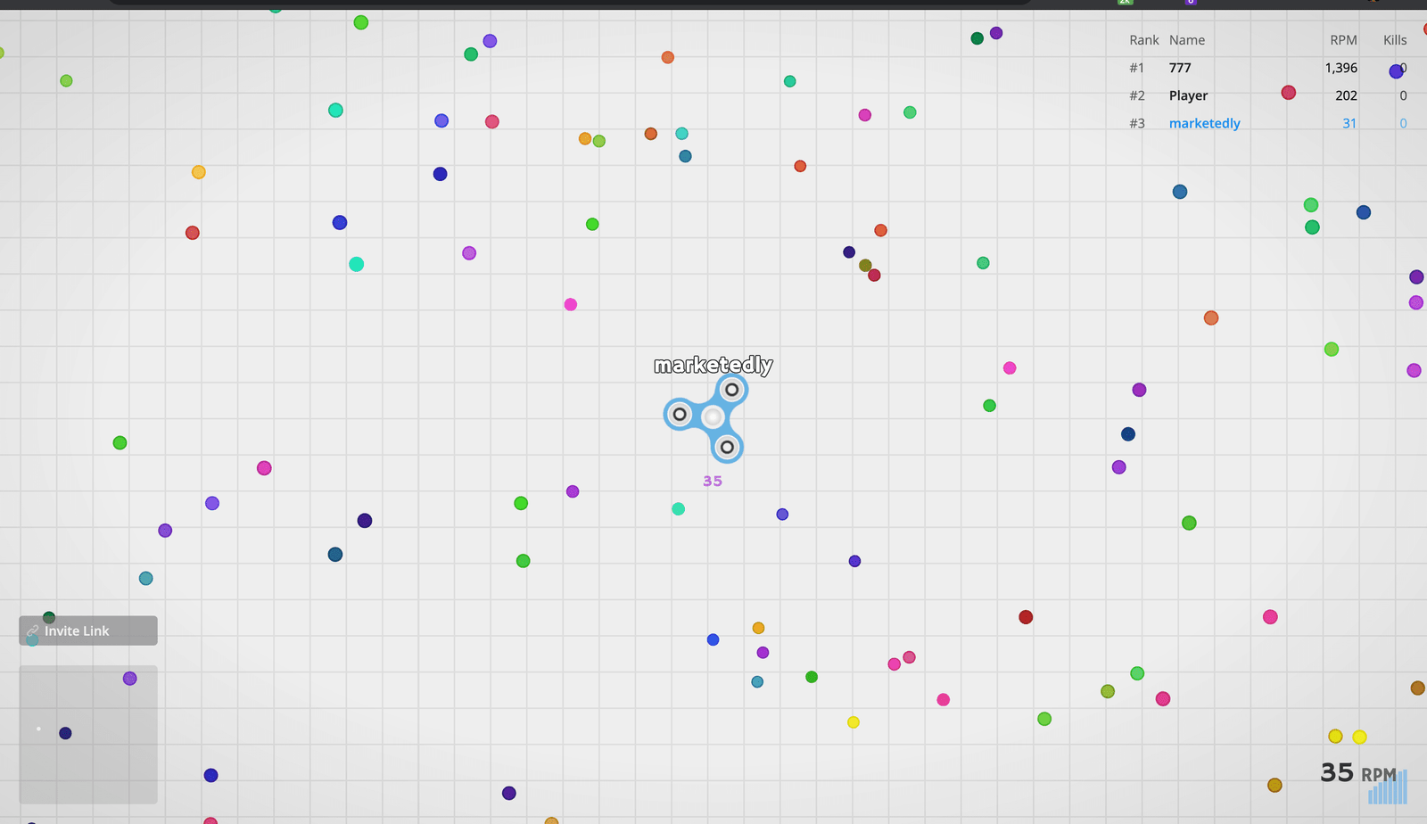 spinz.io uniqure .io game