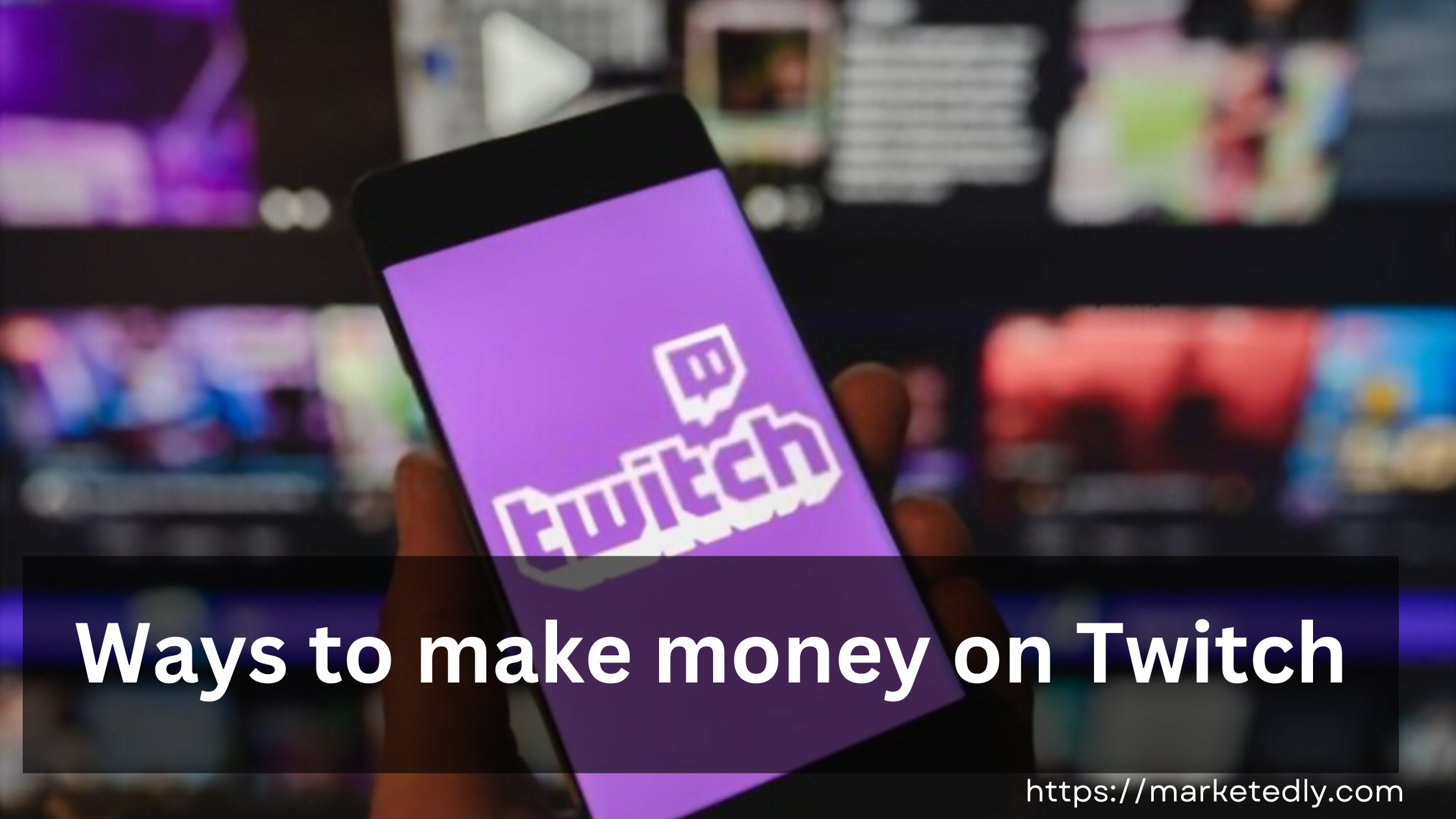 Ways to make money on Twitch